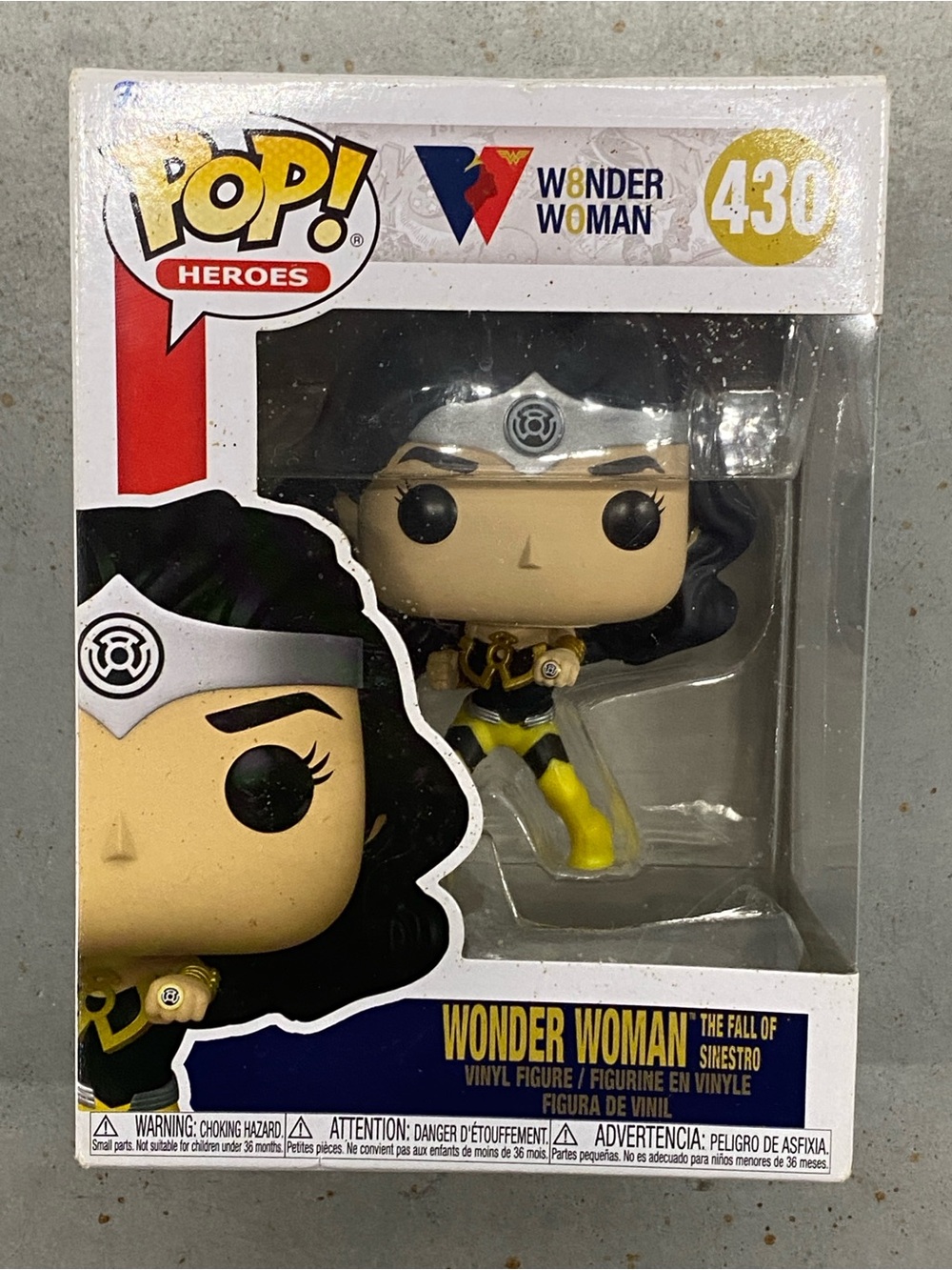 Funko Pop! DC Heros - Fall of Sinesto Wonder Woman Vinyl Figure